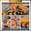 Double E E581 1/16 RC Truck 2.4G Remote Control Dump Truck Model LED Light Engineering Vehicle Electric Toy Car Gift for Boy 6
