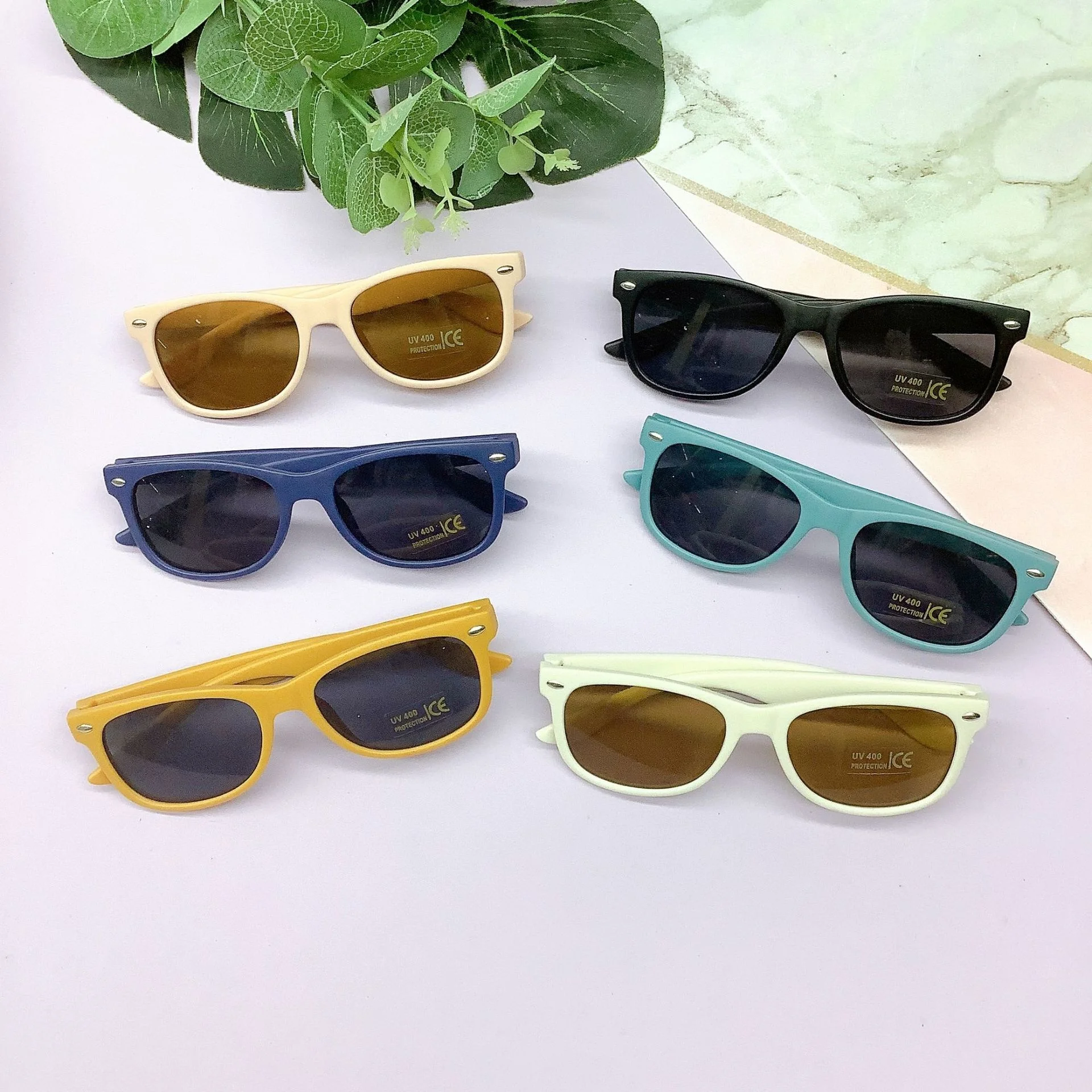 Fashion children's sunglasses personality boys and girls sunglasses sun visor_voghion.com