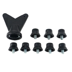 Top!-12 PCS Soccer Shoe Spikes M5 13Mm Studs Turf Track Shoes Spikes For Indoor Outdoor Sports Competition