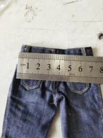 Jeans Fjwith Belt Clothes Model, Fit for 12, Indeady Male Soldier, Normal Body, Action Figure, Body Dolls, Scale 1/6 6