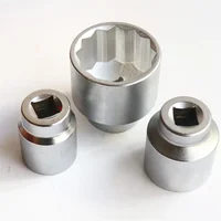 12 Point Nut 36mm Jumbo Socket 45# 3/4"Inch Steel Bit Ratchet Wrench Heavy Duty Plum Blossom Sockets Maintenance Hardware Tools 1