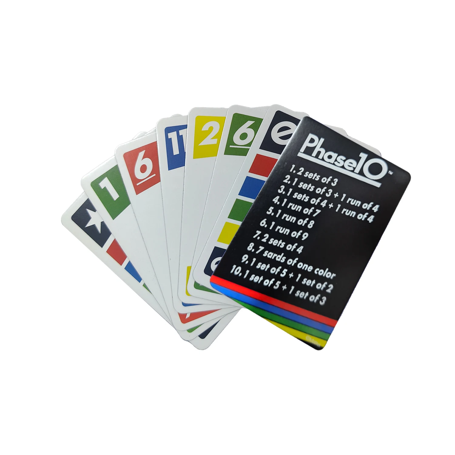 UNO Games FPW38 Phase 10 Card Game Kids Family Rummy-type Card Board Game Funny Uno Gifts 3