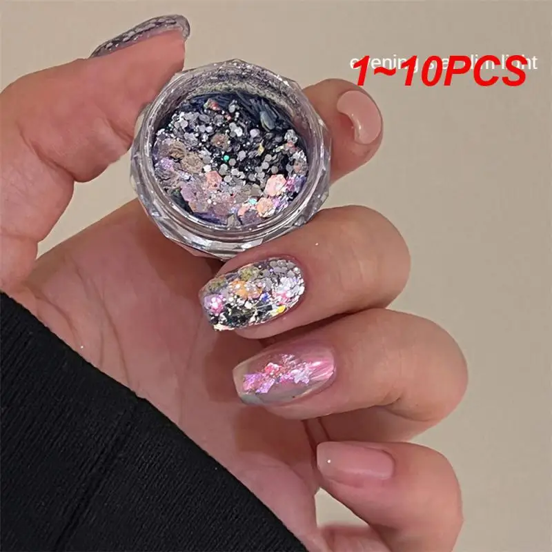 

1-10 шт., блестки для маникюра