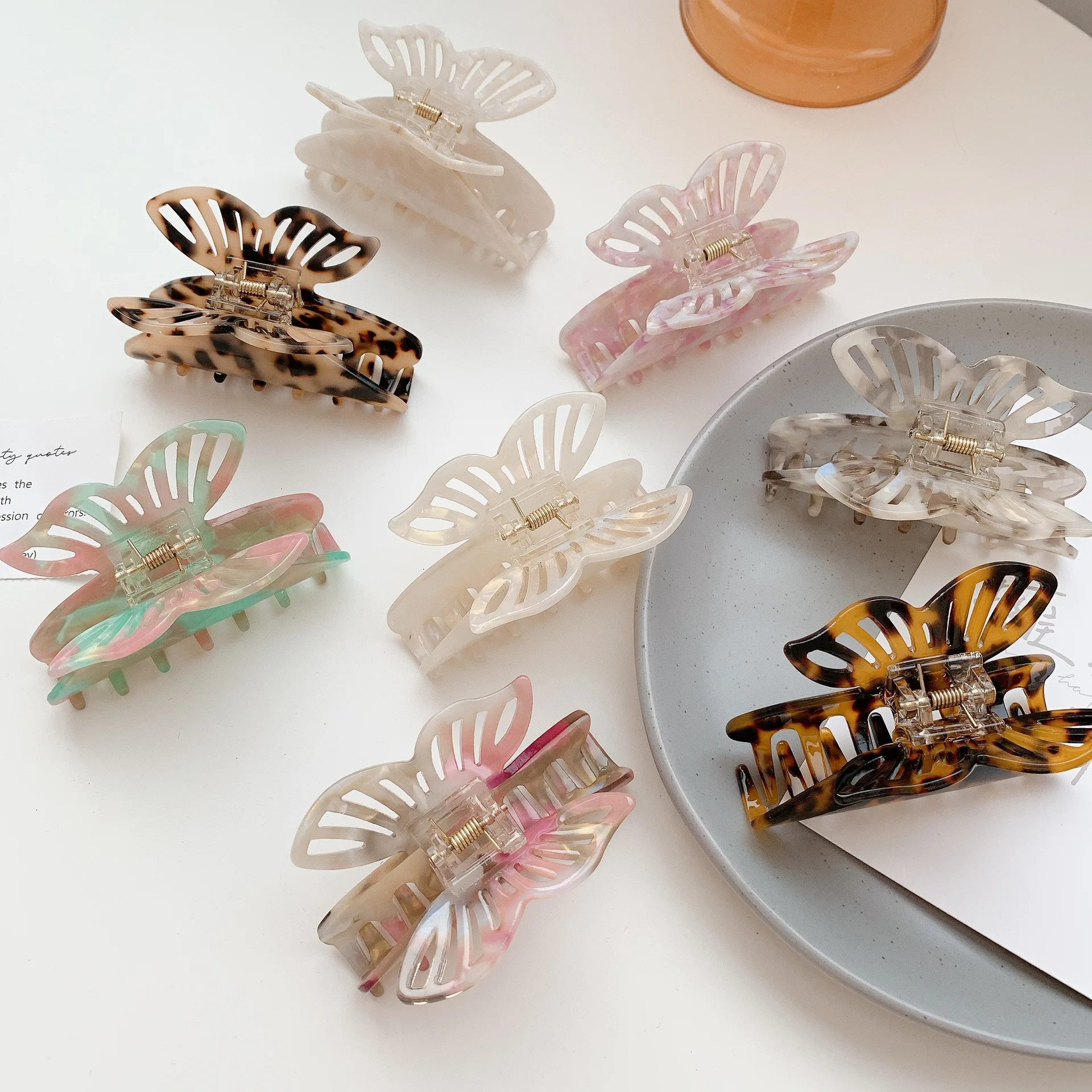 

New Originality Butterfly Sweet Temperament Hair Clips For Women Hair Accessories