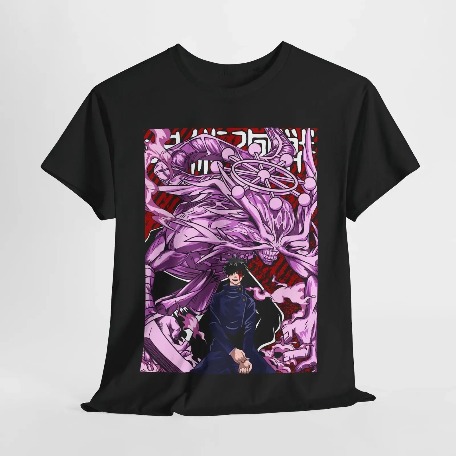 

Mahoraga Jujutsu Kaisen T-Shirt Gojo Itadori Anime Japanese Tee Shirt Manga JJK