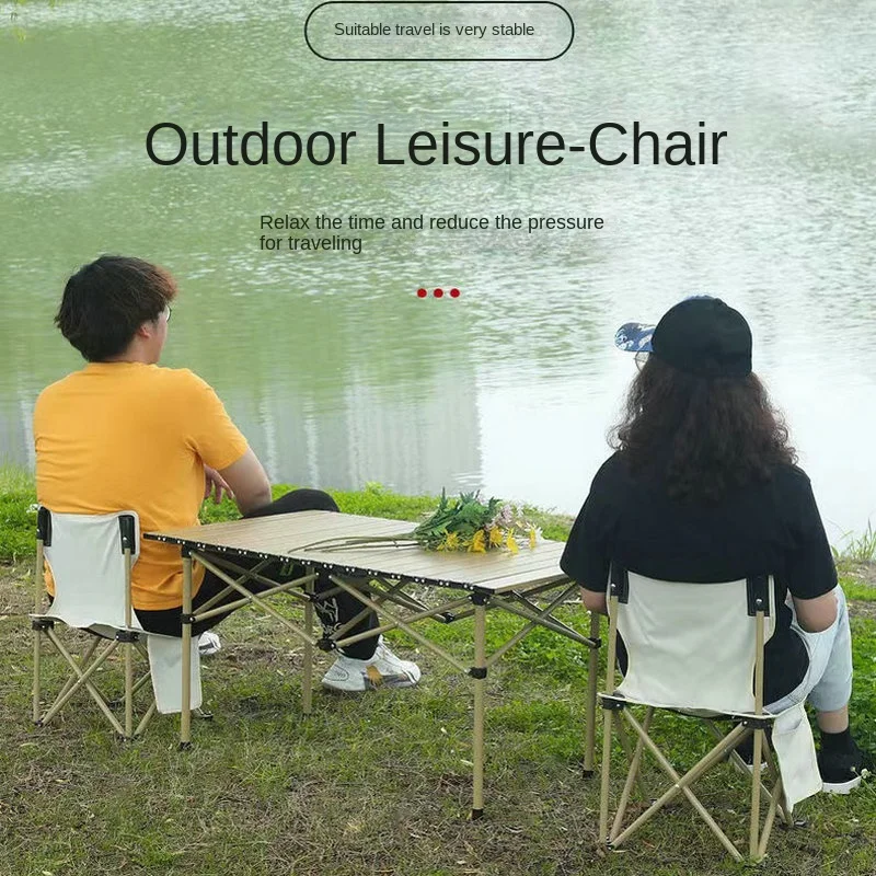 Outdoor Folding Chair Outdoor Camping Chair Portable Beach Hiking Picnic  Chair Fishing Tool Folding Chair Fishing Chair - AliExpress