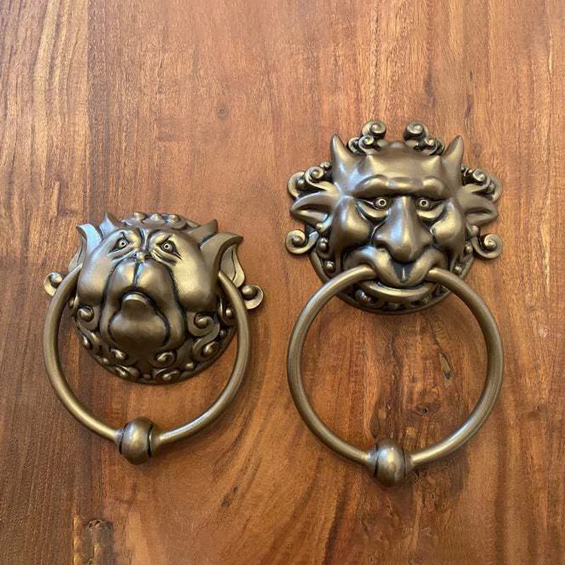 Door Knocker Decorative Practical Figurine Classics Gate door knocker