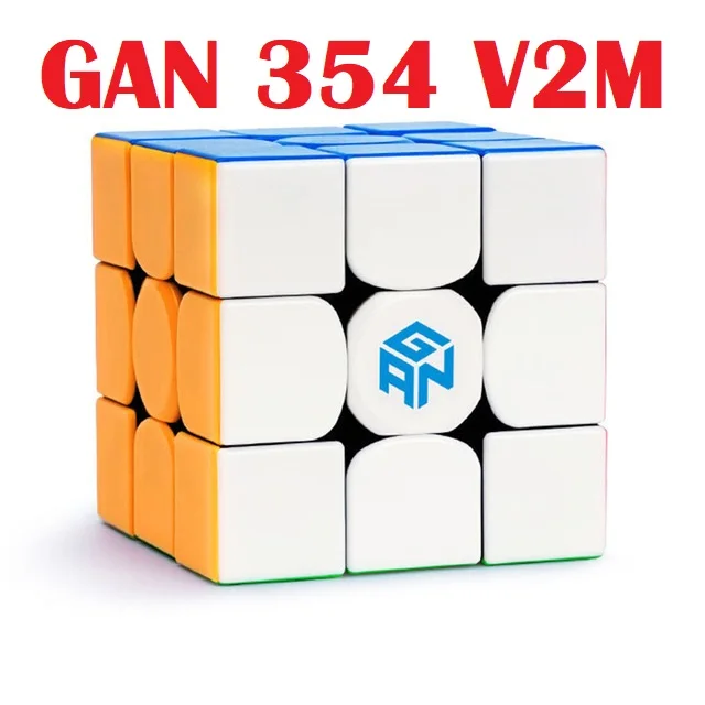 [Picube] GAN 354 V2 3X3 магический куб GAN354 Магнитный 3x3x 3 speed GAN356M Веселые кубики детские