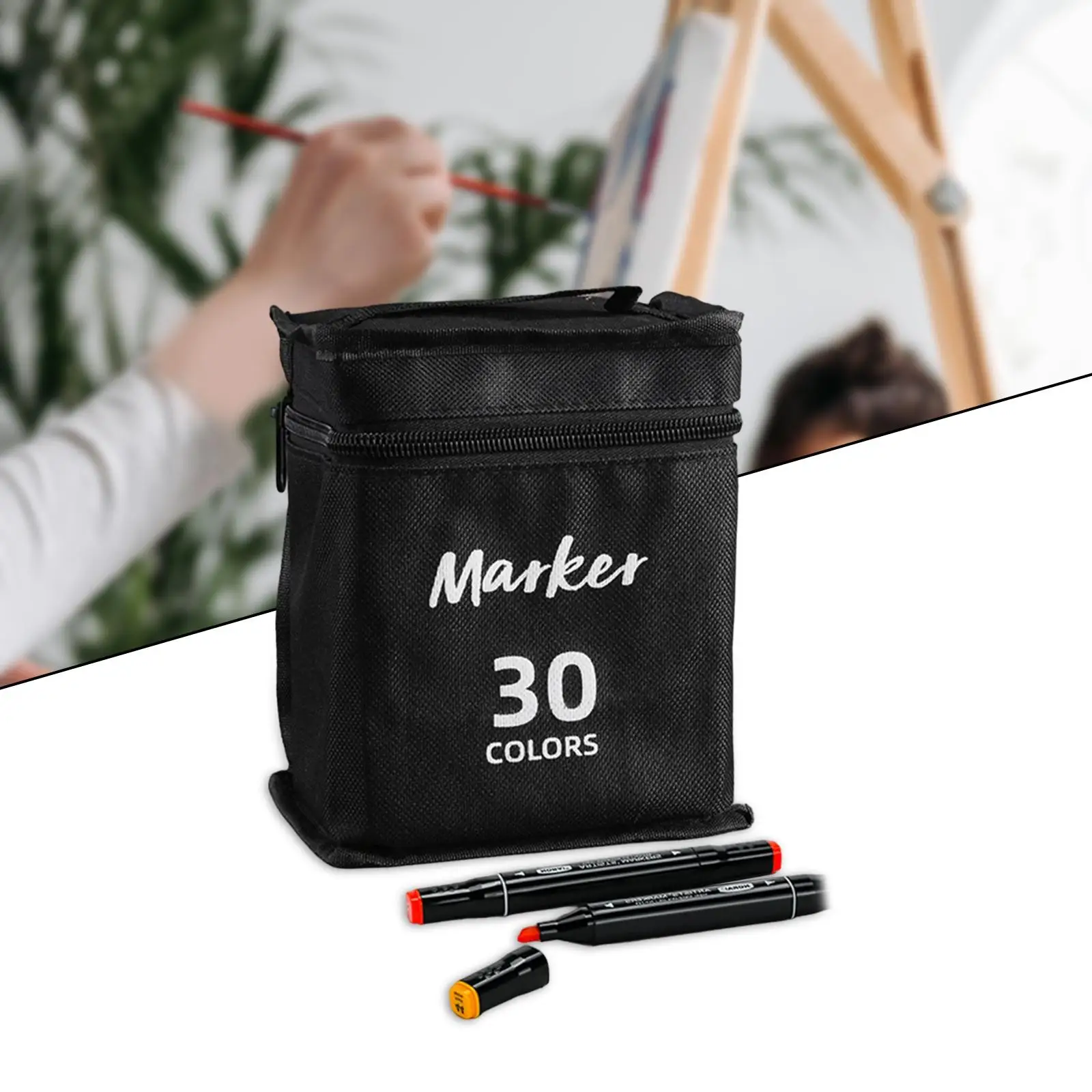 학생용 마커 펜, 일기장 노트 아트 마커, 일러스트레이션 드로잉 마커, 팁 브러시 컬러링 펜 아트 용품 키트