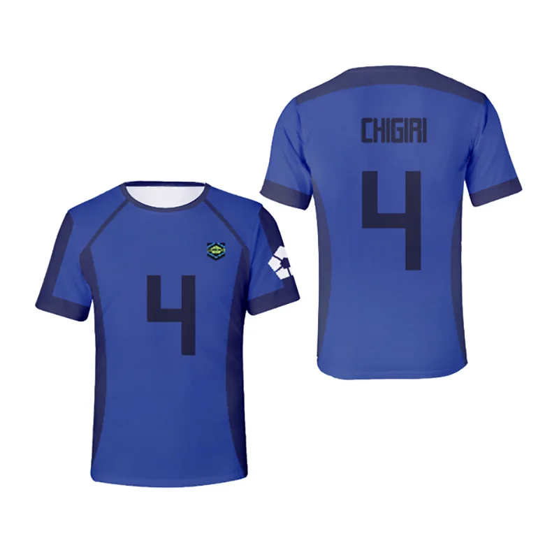 thumbnail image 1 of Camisetas con estampado 3D de Anime de Blue Lock, camisetas de moda para hombres y mujeres, camisetas de manga corta de gran tamaño, camisetas para niños, camisetas para hombre, 1 of 5