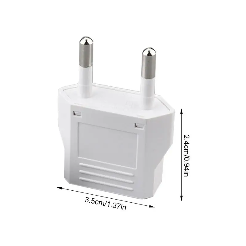 1pcs US to EU Plug Socket Adapter CN Chinese to Euro EU Travel Adapter European Plug Converter Electric Power Sockets Outlet