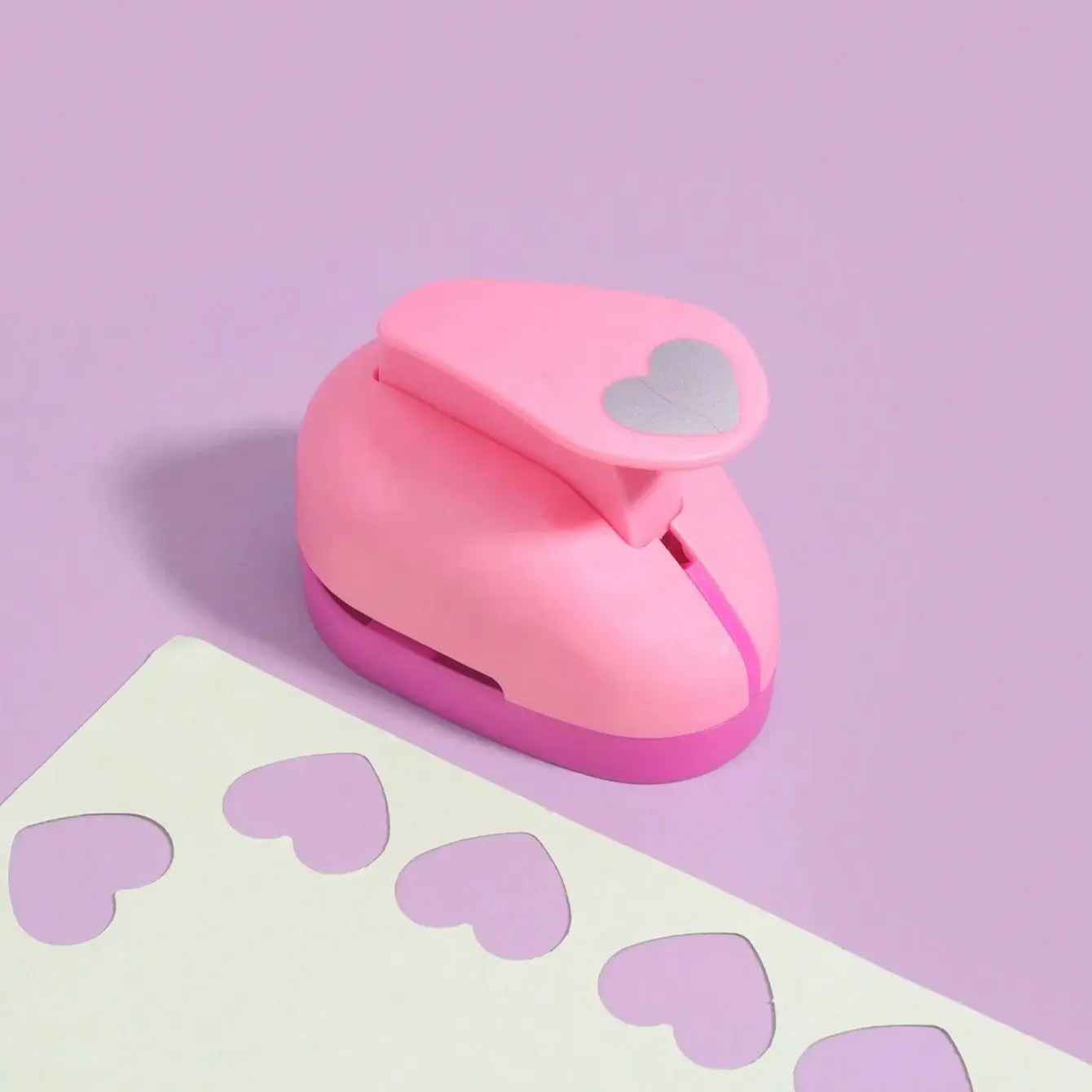 Heart Hole Puncher, DIY Paper Punch for Scrapbooking Supplies, Manual Craft Tool for Card Making, Gift Kids Handmade - 6