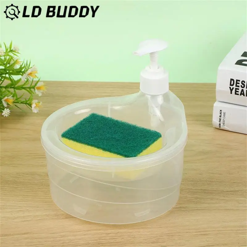 

Durable Pe Press Cleaner Plastic Bottle Convenient And Practical 17 * 16 * 14 Automatic Dishwashing Liquid Dispenser 100g