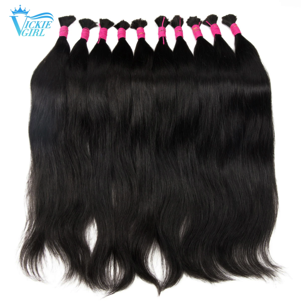 Original Human Hair Bulk Braiding Virgin Natural 100% Human Braiding No Weft Peruvian Hair Bulk Bundles Extensions