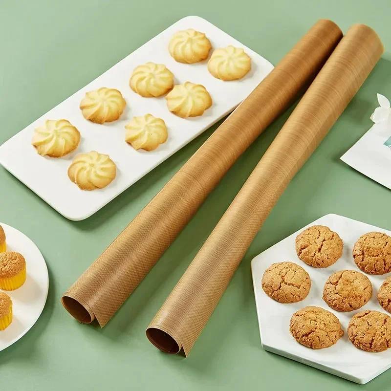 1pcs Non-stick Baking Mat Oil-proof Paper Reusable Resistant Baking Sheets Cloth Oven Pad Fiberglass Cloth Plate Tools baking cloth,silicone baking mat