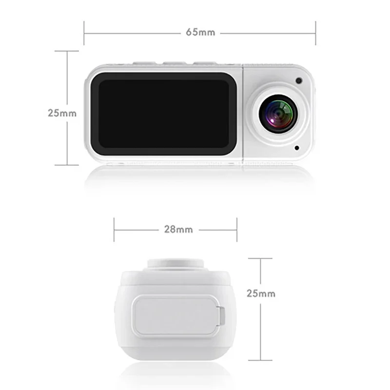 Thumb Camera 2.7K HD 180° Rotate WIFI Sport DV Cycling Recorder Magnetic attraction Outdoor Action Camera 6
