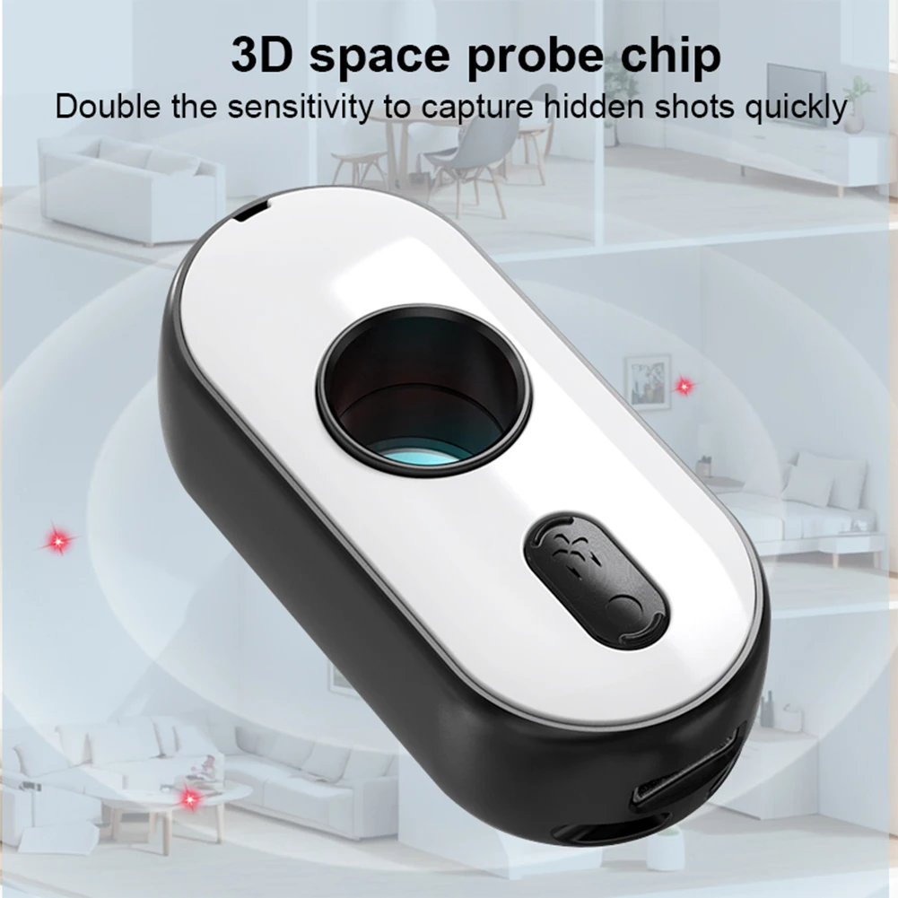 Wireless Camera Detector Anti-Peeping Hidden Devices Camera Bug Detector Security Protection Privacy Protector for Travel Hotel