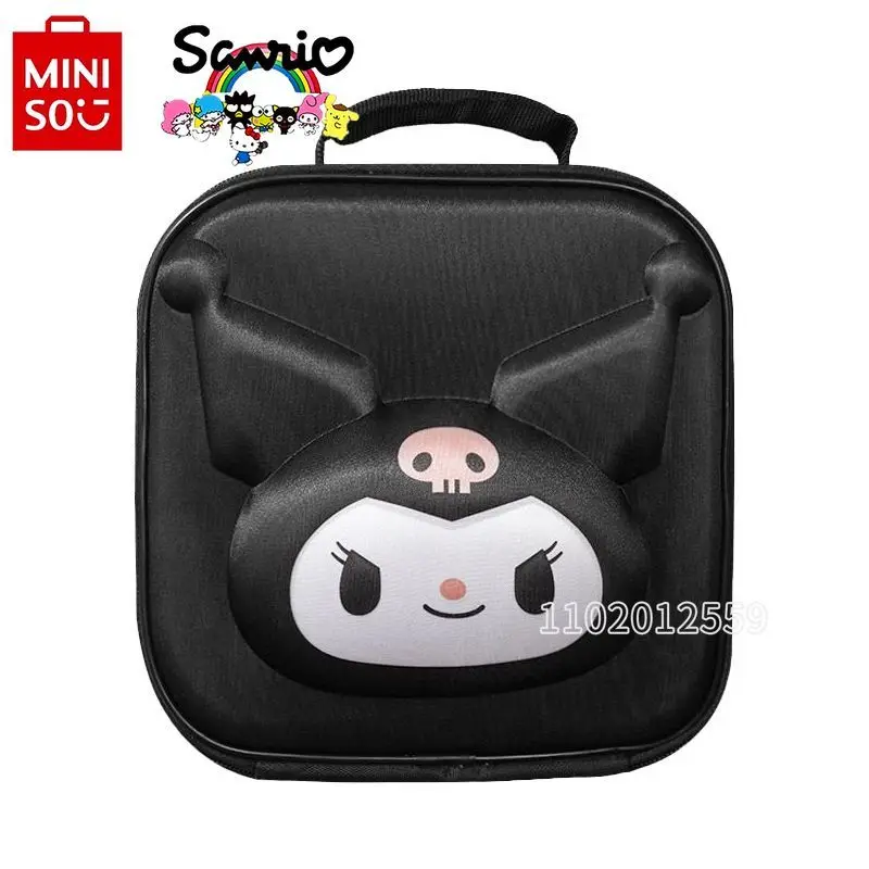 MINISO Kulomi New Women's Cosmetic Bag Cartoon Portable Cosmetic Bag Large Capacity Multi Functional Travel Storage Wash Bag