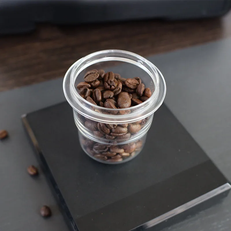 Clear Espresso Coffee Dosing Cup & Brewing Bowl - Barista Accessories