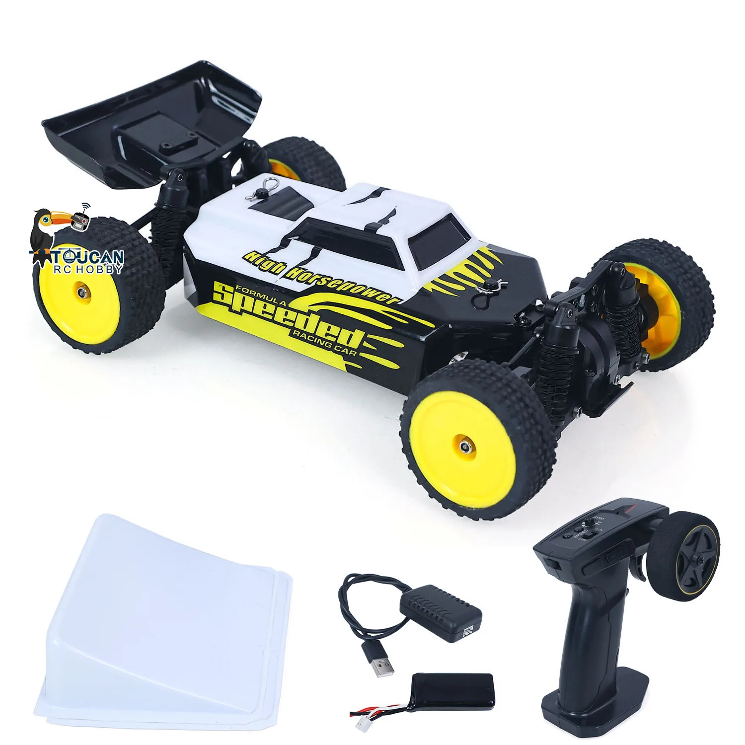 Nuove Auto Giocattolo 1/24 Mini RTR Telecomando Fuoristrada 2401A 35KM/H Veicolo RC Modello con Alberi di Trasmissione CVD Motore Telaio in Metallo Regalo - Image 4