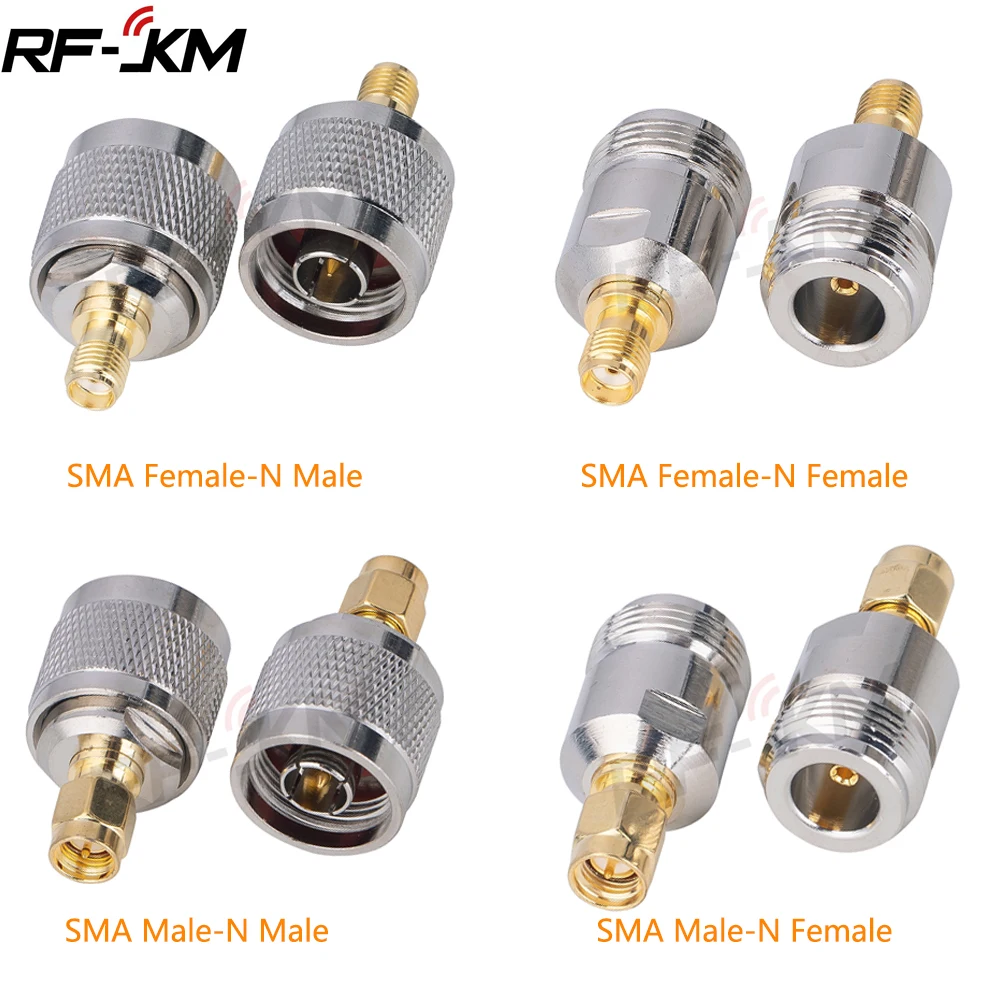 1 stücke sma männlich weiblich zu l16 n männlich weiblich rf koaxial adapter stecker test konverter messing