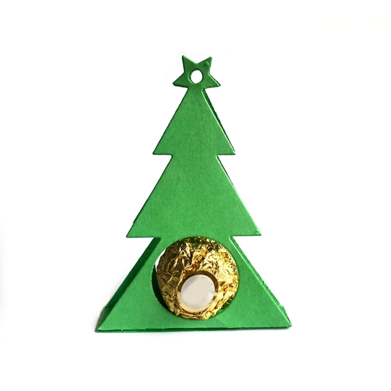

Christmas Tree Cutting Dies Christmas Theme Embossing Die Cuts for DIY Scrapbooking Christmas Card Making Album Crafts