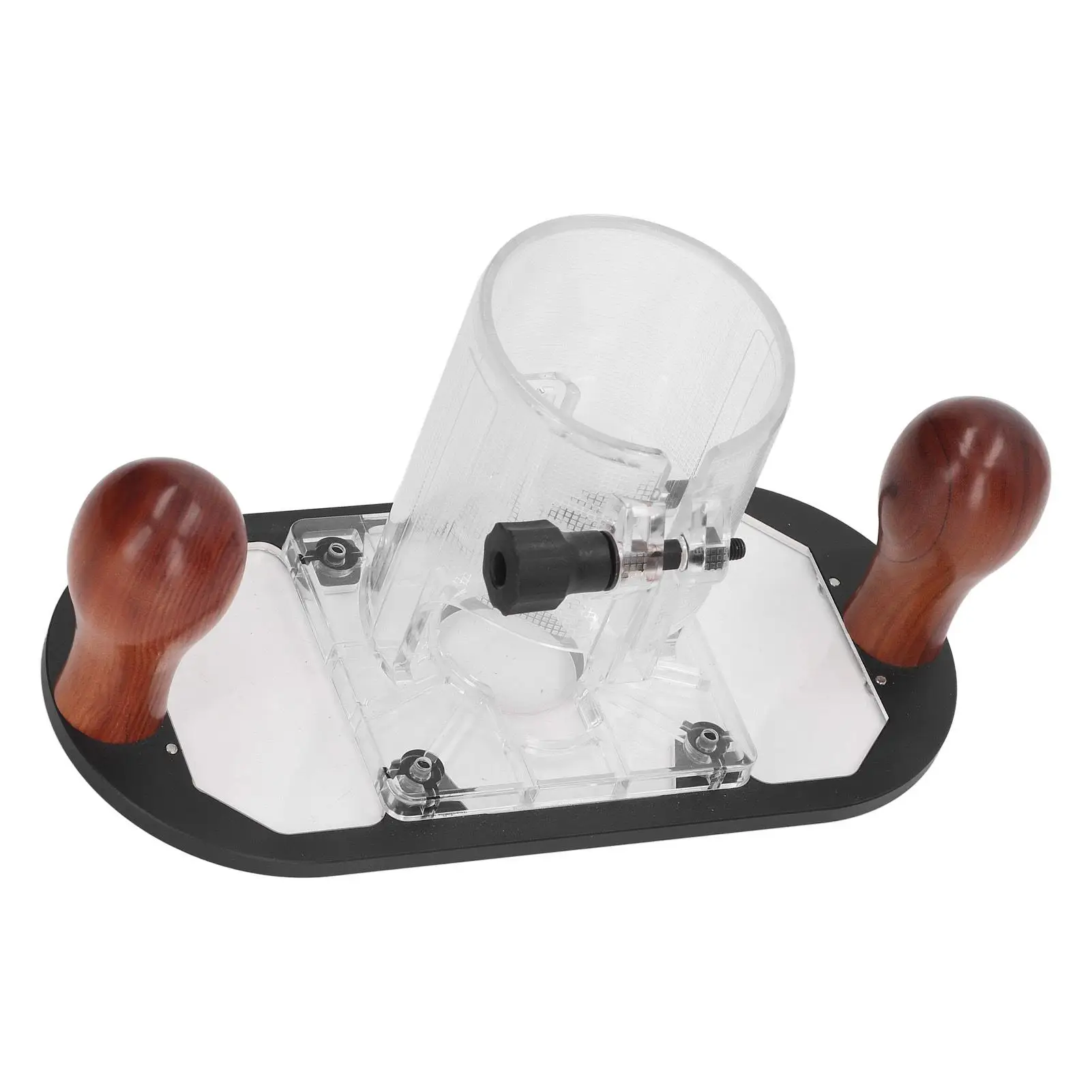 Transparent Protective Base for Woodworking Router Trimmer-DIY Power Tool Accessory