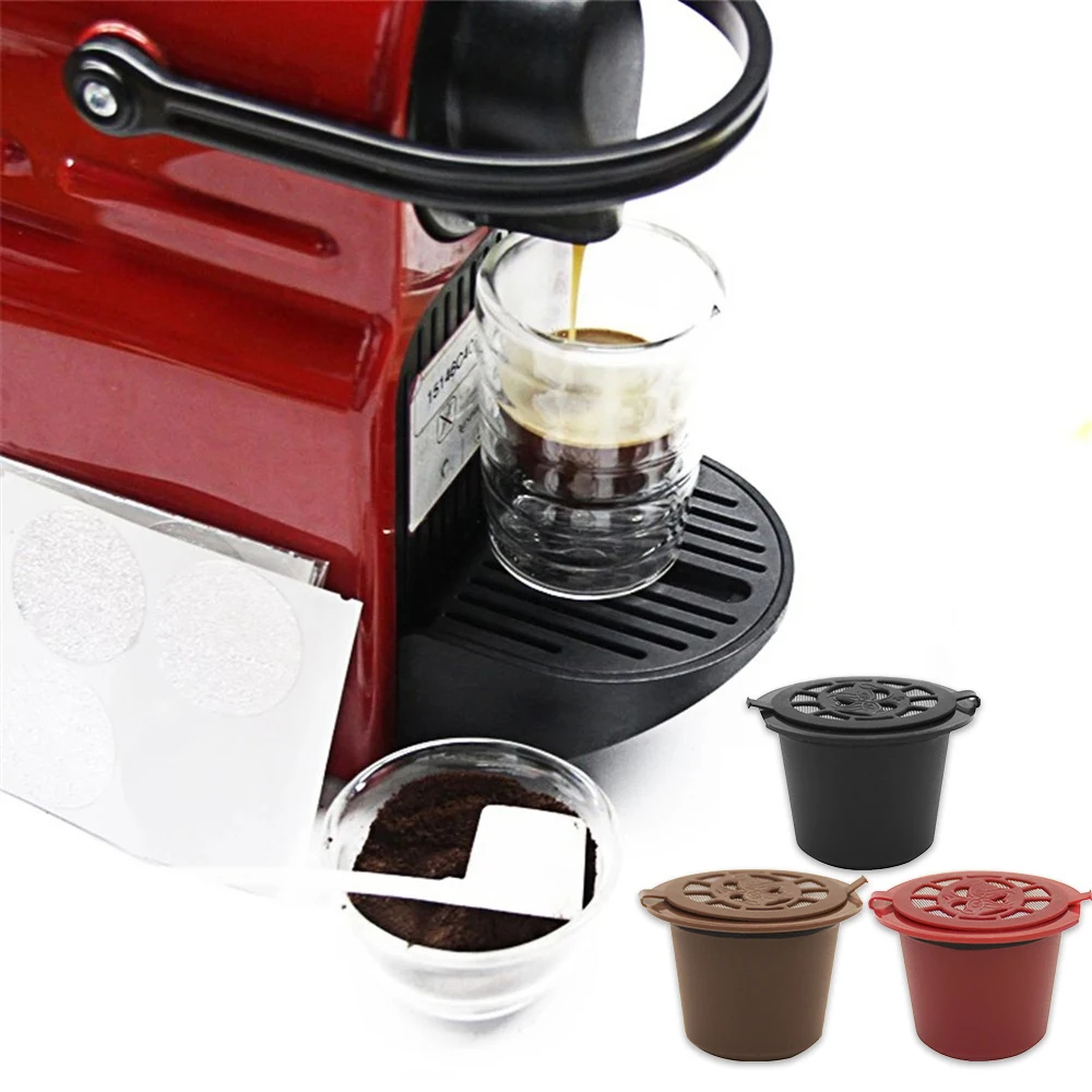 

Coffee Filter Reusable Coffee Capsules Cup Filters Grade Stainless Steel Filter Mesh coffee accessories filter machine
