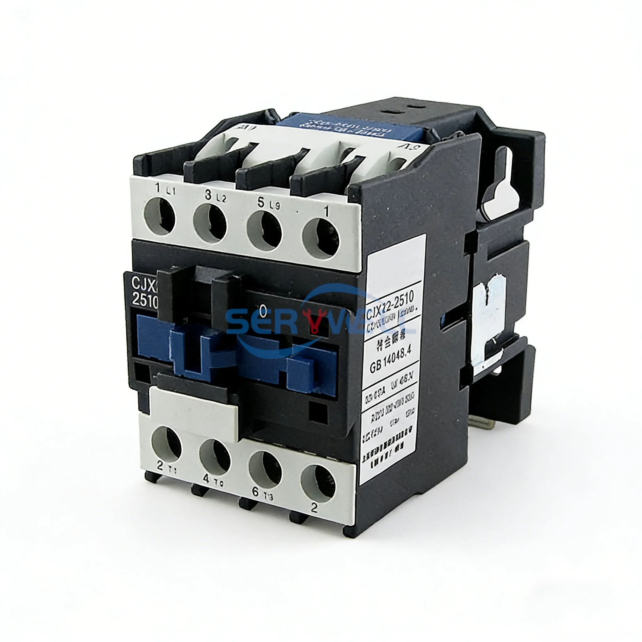 CJX2-2510 모터 제어 AC 접촉기 3극 1개 NO AC-3 11Kw 380/220/1..