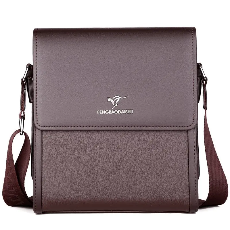 

2022 New Fashion Crossbody Bag Men Bags Business Man Messenger Bag Vintage Sling Bags Vegan Leather Male Bag Casual Shoulder Bag