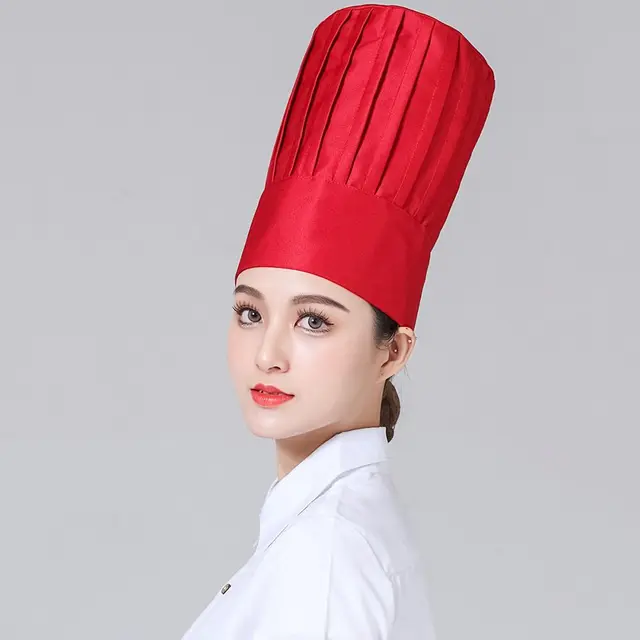 Cappello Da Chef In Poliestere - Regolabile, Traspirante E Lavabile - Per Cucina Professionale - Foto 6