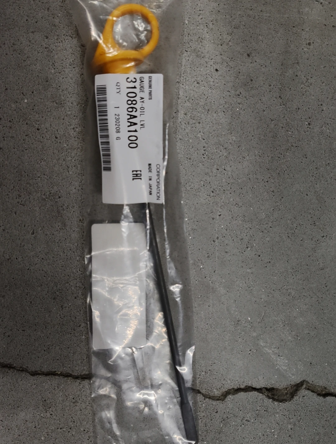 Car original Assembly oil Level dipstick 31086AA100 for Subaru Forester Legacy Outback Impreza