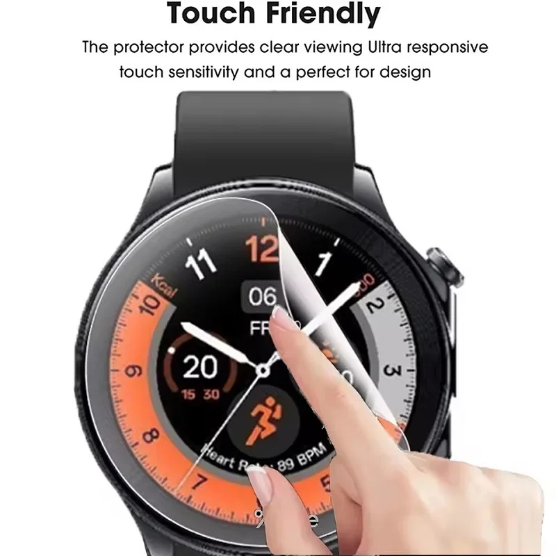 Premium Hydrogel Smart Watch Screen Protector Film - Soft, Durable, and Protective
