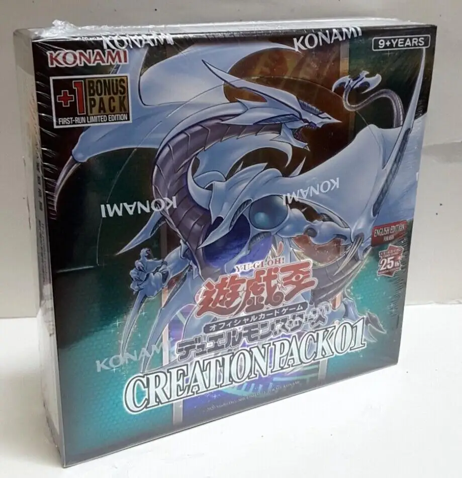 Yugioh Asian-English Duel Monsters Creation Pack 01 Booster Box Nuovo Sigillato