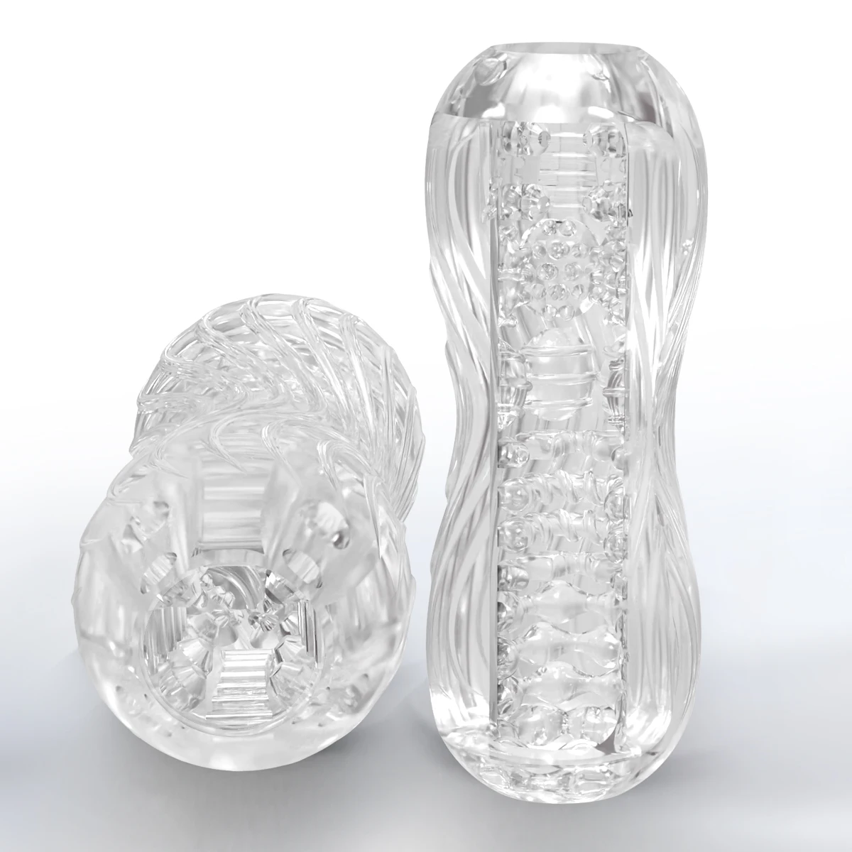 Transparent Male Masturbate Cup Penis Sex Toys for Men Endurance Exercise Soft Pussy Aircraft Cup Artificial Vagina Cock Sleeve