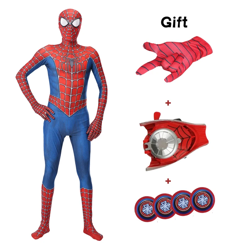 Amazing Spider-Man 2 Costume High Quality Polyester Stereo Coating