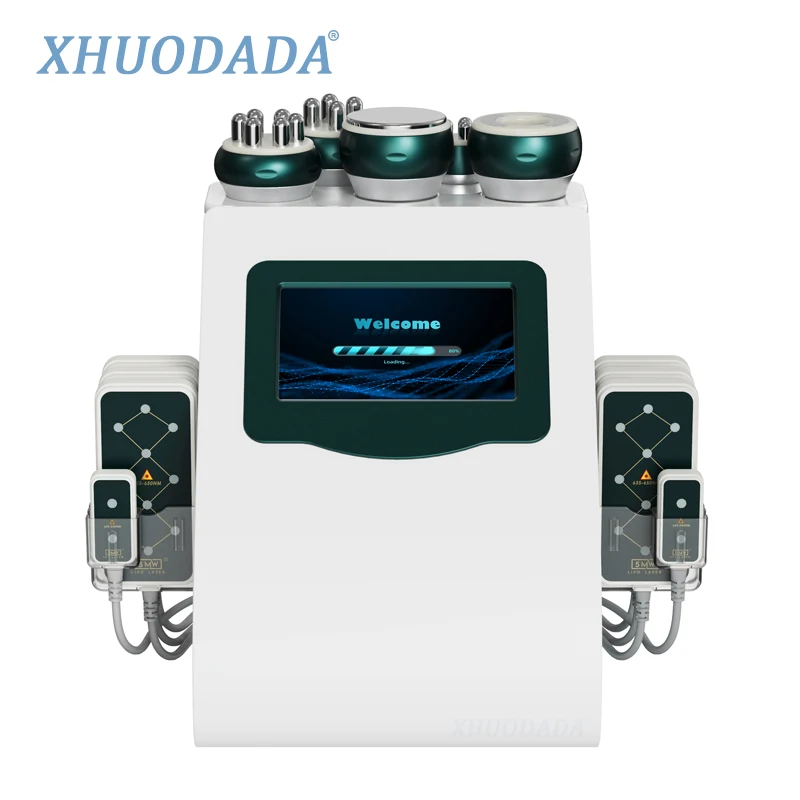 Multifunction 6 In 1 40k Ultrasonic Cavitation Vacuum Radio Frequency
