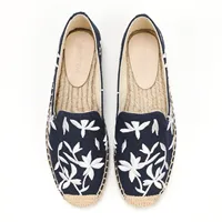 Womens Espadrilles Hemp Flats with Platform for Casual Wear ladies shoes - Image 6