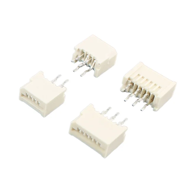 FPC FFC 1.25mm 4/6/7/8/9/10/11/12/13/14/15/16/18/20/21/22/23/24/26/28/30/32 Pin Dual Contact Straight Cable Connector 1