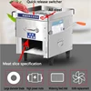 Electric Meat Slicer for Grinder Commercial Automatic Fish Cutter Shredded Stainless Steel Meat Grinder Drawer Type Meat Slicer 3