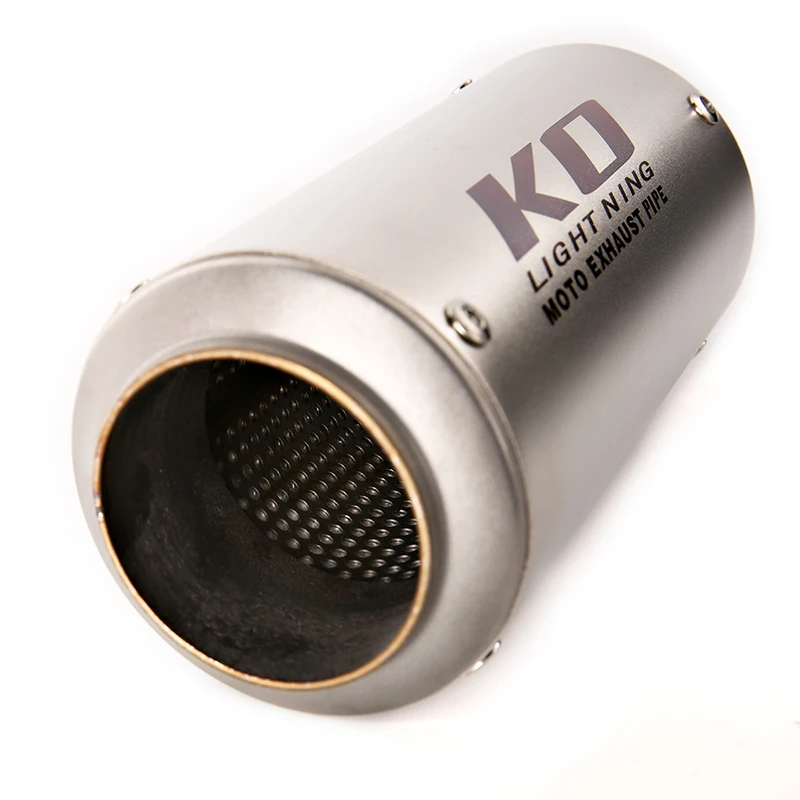 For Kawasaki Z900 SE E Until 2022 51mm Motorcycle Exhaust System Middle Connect Section Link Pipe Slip On Muffler DB Killer