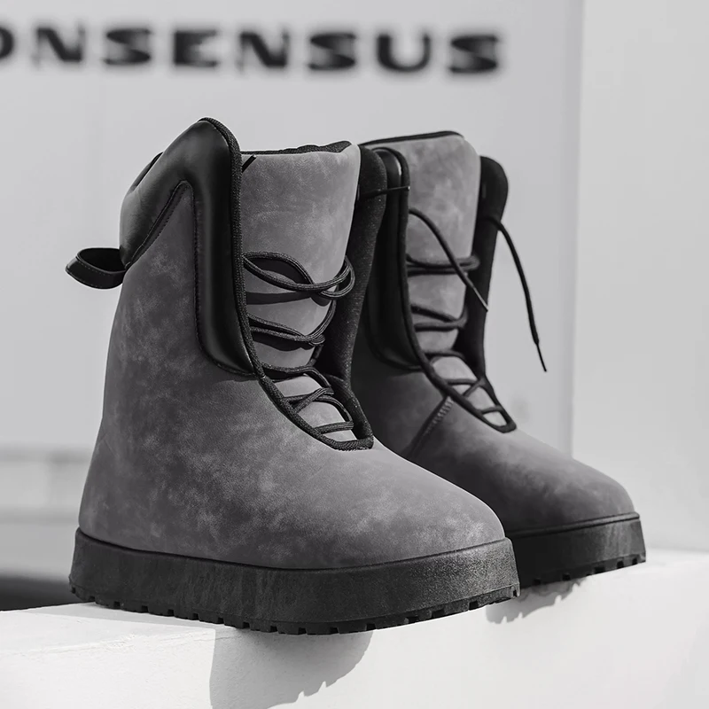 Men’s Winter High-Top Snow Boots 3