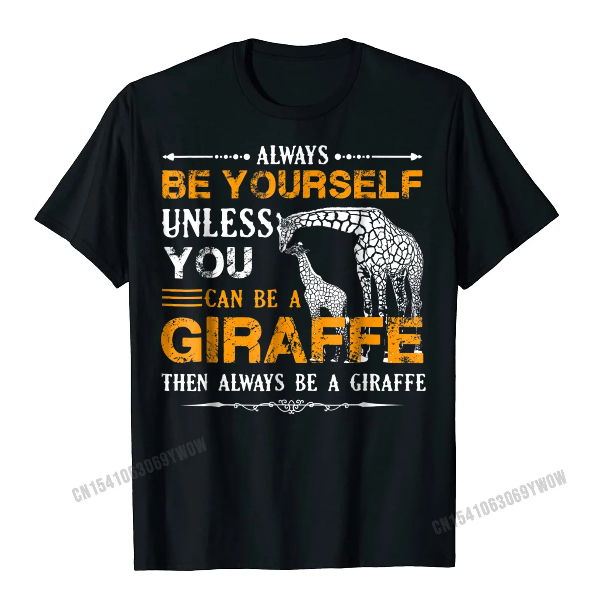 

Giraffe Shirt - Always A Giraffe Shirt Tees Faddish Design Harajuku Cotton Men Tshirts Design Oversized T Shirt