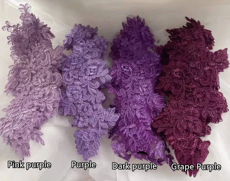 20Pcs/10Pair 25color 테두리 레이스 미러 꽃 웨딩 드레스 웨딩 신발 머리 장식 DIY 바느질 액세서리 RS200