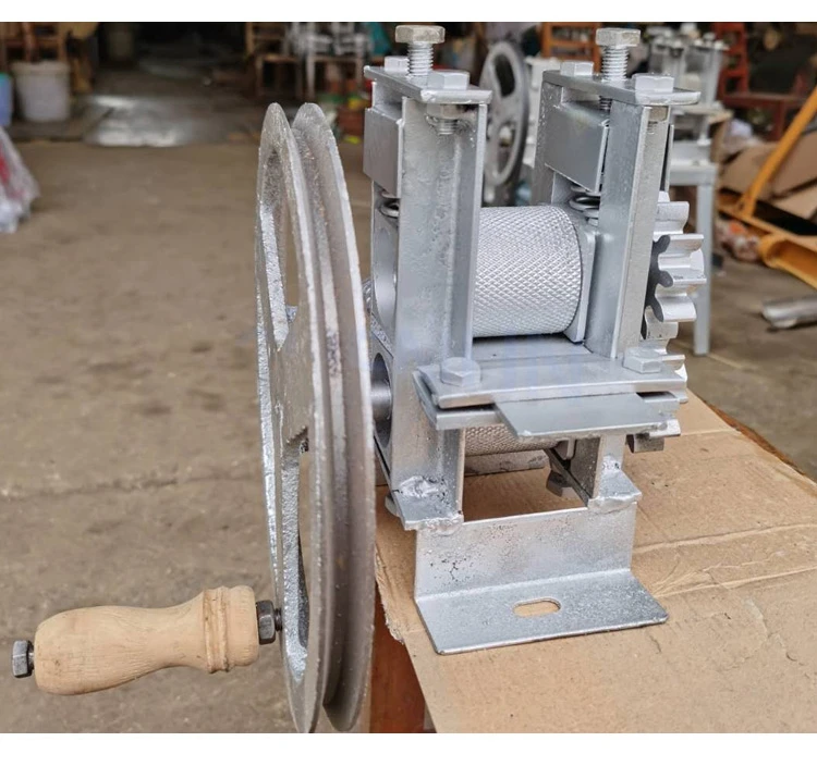 Máquina De Corte De Bambu Manual, Máquina