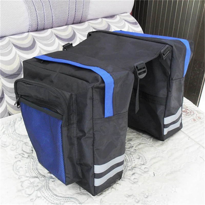 Dual-Sided Camo Cycling Trunk Bag & Pannier Pack