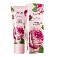 SADOER Rose Body Lotion Improve Rough Skin Moisturizing Nourishing Brightening Hydrating Body Cream Body Skin Care Products 1