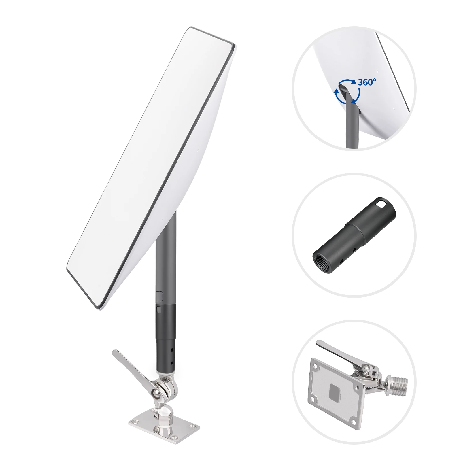 Aluminium Alloy Satellite Dish Antenna Mount for Starlink V2