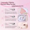 VEECCI Concealer Highlight Seven Colors Moisturizing Not Stuck Versatile Nature Natural Invisible Acne Moisturizer Makeup 3