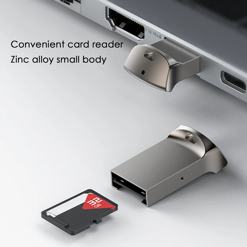 컴퓨터 자동차 오디오에 대 한 LED 표시기와 1 Pcs USB 컴퓨터 카드 판독기 어댑터